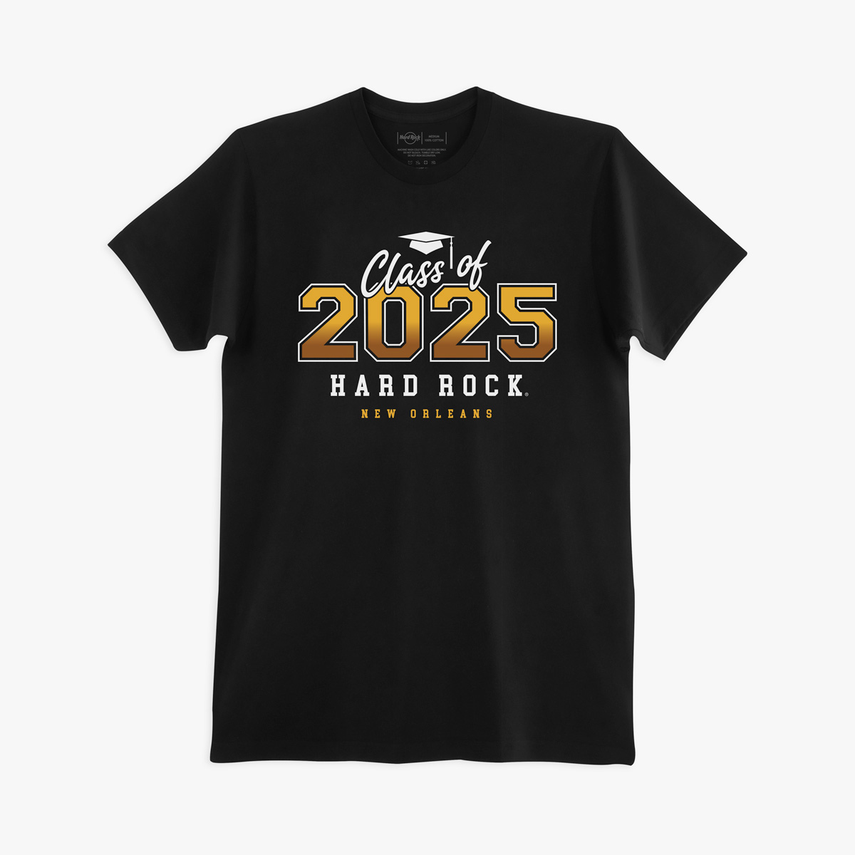 Adult Fit Class Of 2025 Tee in Black image number 1